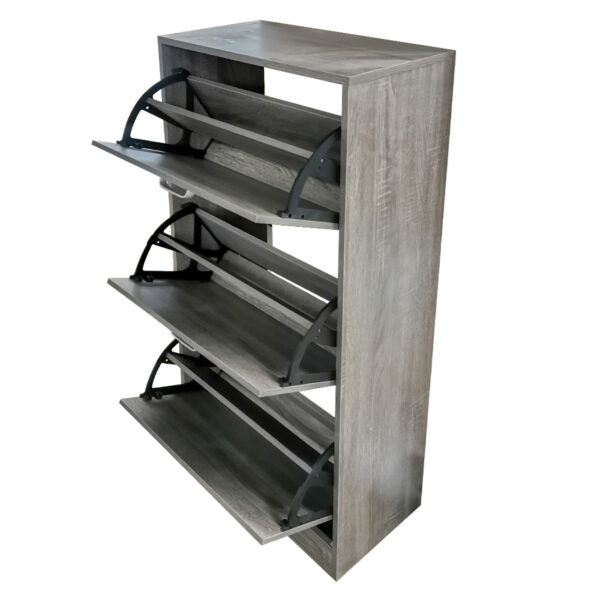 Schuhschrank Schuhregal Holz 3 Fächer - VDD World DE