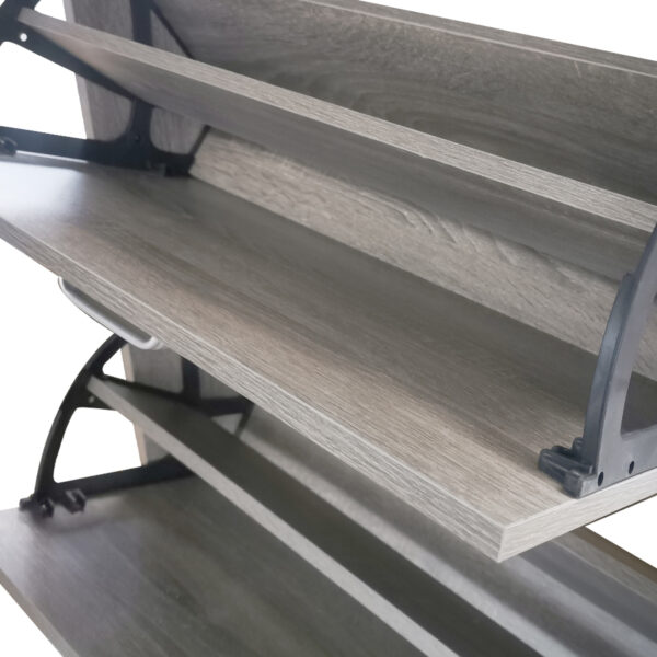 Schuhschrank Schuhregal Holz 3 Fächer - VDD World DE