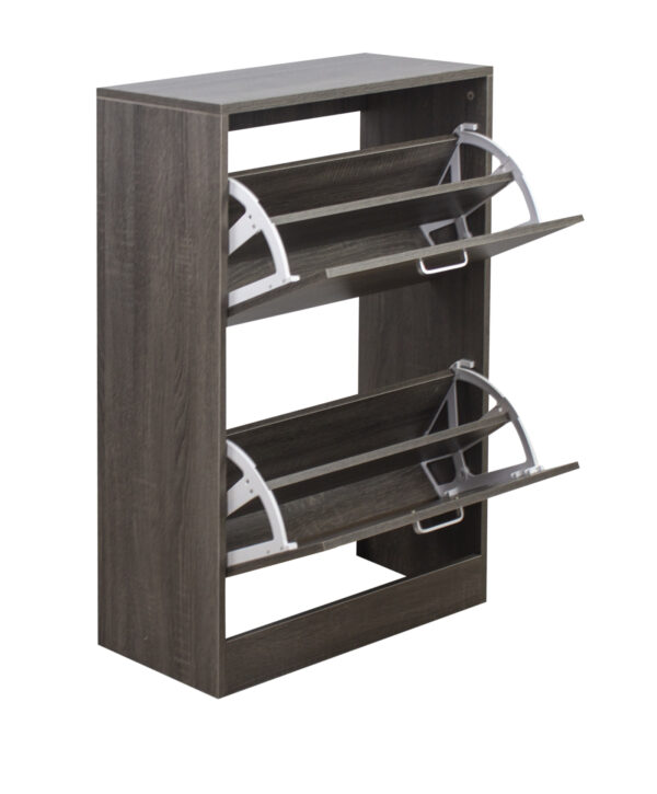 Schuhschrank - Schuhregal - 2 Fächer - VDD World DE
