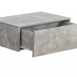 Schwebender Nachttisch - hängender Flurschrank - industriell - 50 cm breit