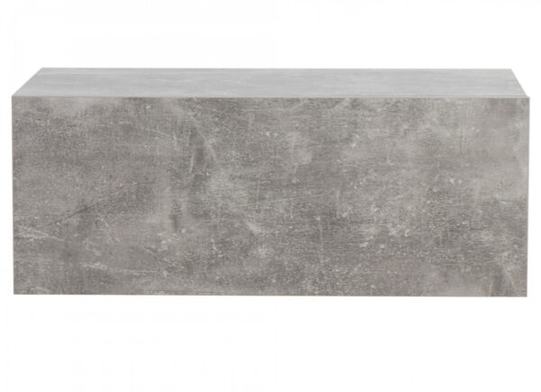 Schwebender Nachttisch - hängender Flurschrank - industriell - 50 cm breit - VDD World DE