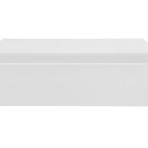 Schwebender Flurschrank - Hängender Sideboardschrank - mit Schublade - 100 cm breit - weiß