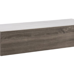 Schwebender Sideboardschrank - Flurschrank Nachttisch mit Schublade - 100 cm breit