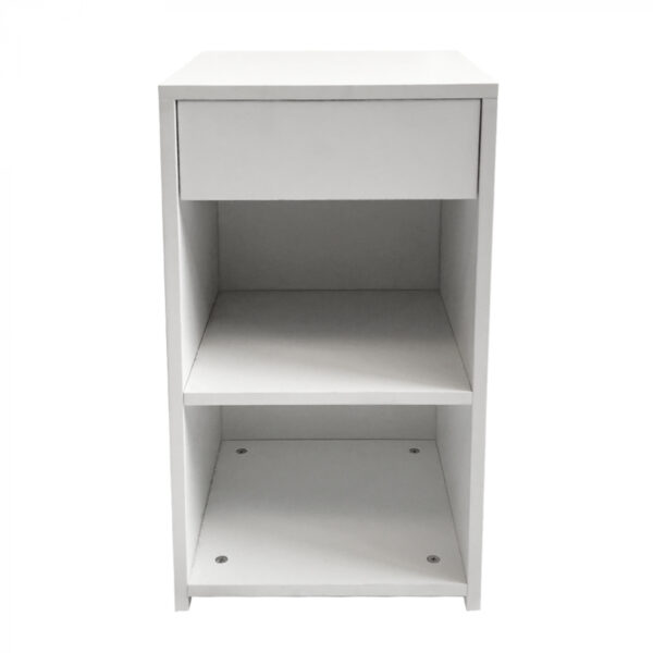 Nachttisch Flurschrank 65 cm hoch weiß - VDD World DE