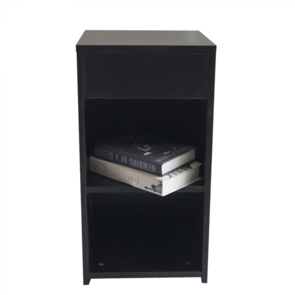 Nachttisch Flurschrank 65 cm hoch schwarz - VDD World DE