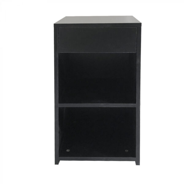 Nachttisch Flurschrank 65 cm hoch schwarz - VDD World DE