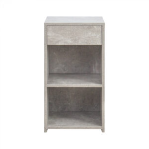 Nachttisch - Flurschrank - 65 cm hoch - graue Betonfarbe