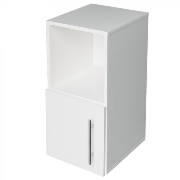 Nachttisch - Flurschrank - 64 cm hoch - weiß - VDD World DE