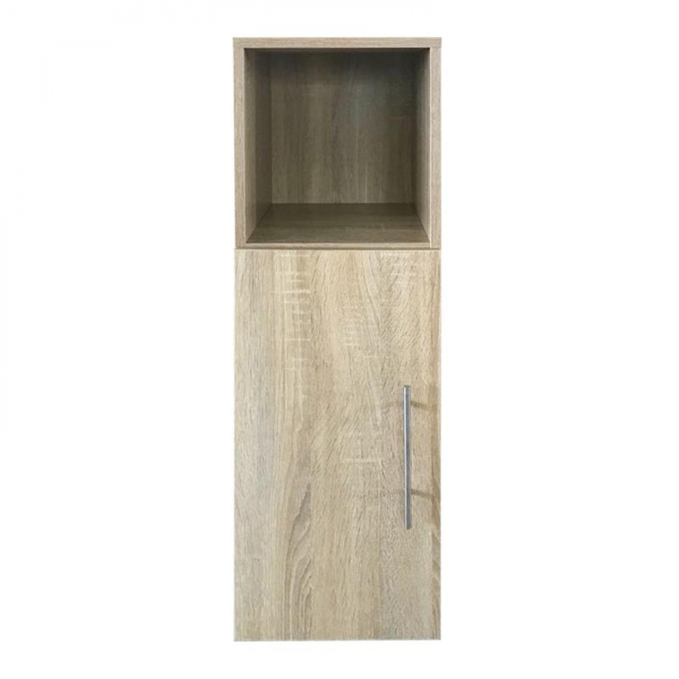 Flurschrank - Nachttisch - 90 cm hoch - hellbraun