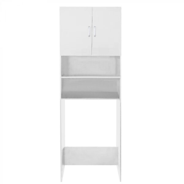 Waschmaschinenschrank Umbauschrank Bauschrank 190 cm Jutas weiß - VDD World DE