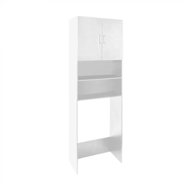 Waschmaschinenschrank Umbauschrank Bauschrank 190 cm Jutas weiß - VDD World DE