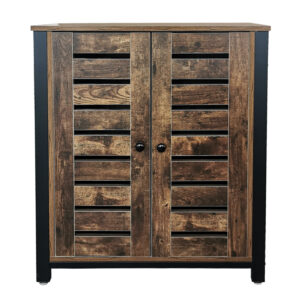 Sideboard Industrial Vintage Robustes Design - Wandschrank Aufbewahrungsschrank Metall Holz