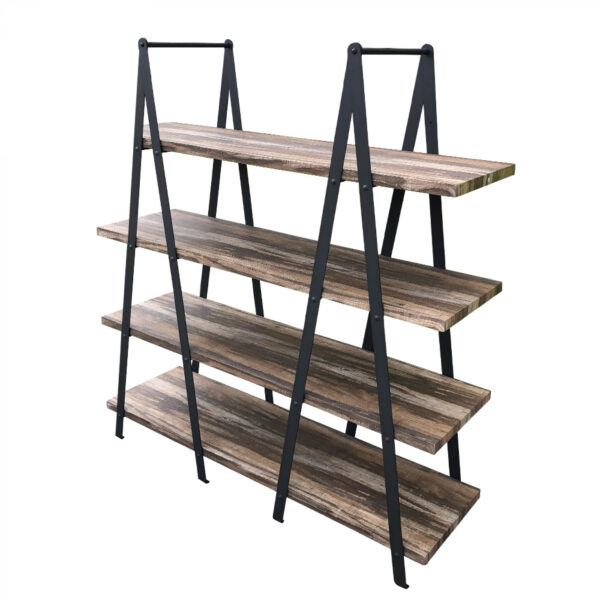 Wandschrank Bücherregal Tough - Industriedesign Metall - 140 x 146 cm - VDD World DE