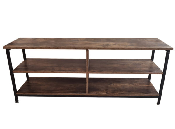 TV-Schrank Sideboard Tough - Industrial Vintage - 130 cm breit - braun - VDD World DE