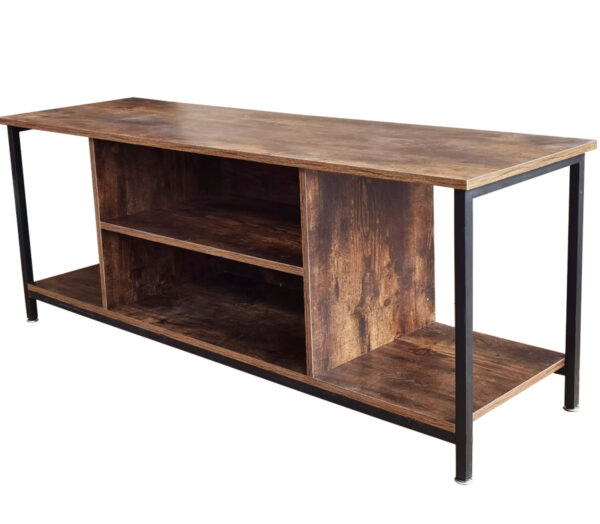 TV-Möbel Tough - Sideboard Schrank Industrial Vintage - 130 cm breit - braun - VDD World DE