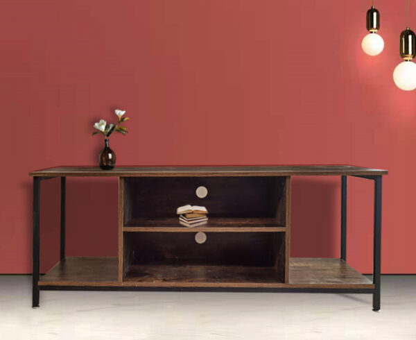 TV-Möbel Tough - Sideboard Schrank Industrial Vintage - 130 cm breit - braun - VDD World DE