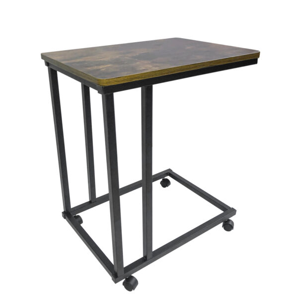   Beistelltisch Laptoptisch Tough – mobil auf Rollen – Industrial Vintage