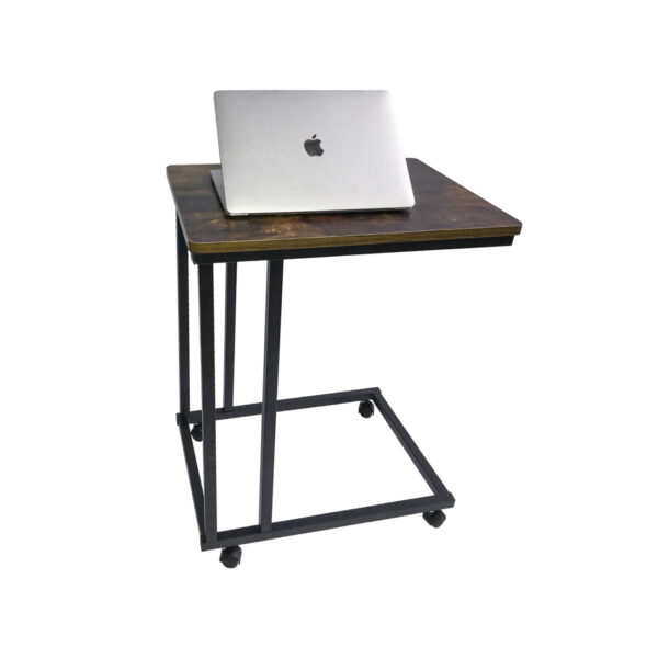   Beistelltisch Laptoptisch Tough – mobil auf Rollen – Industrial Vintage