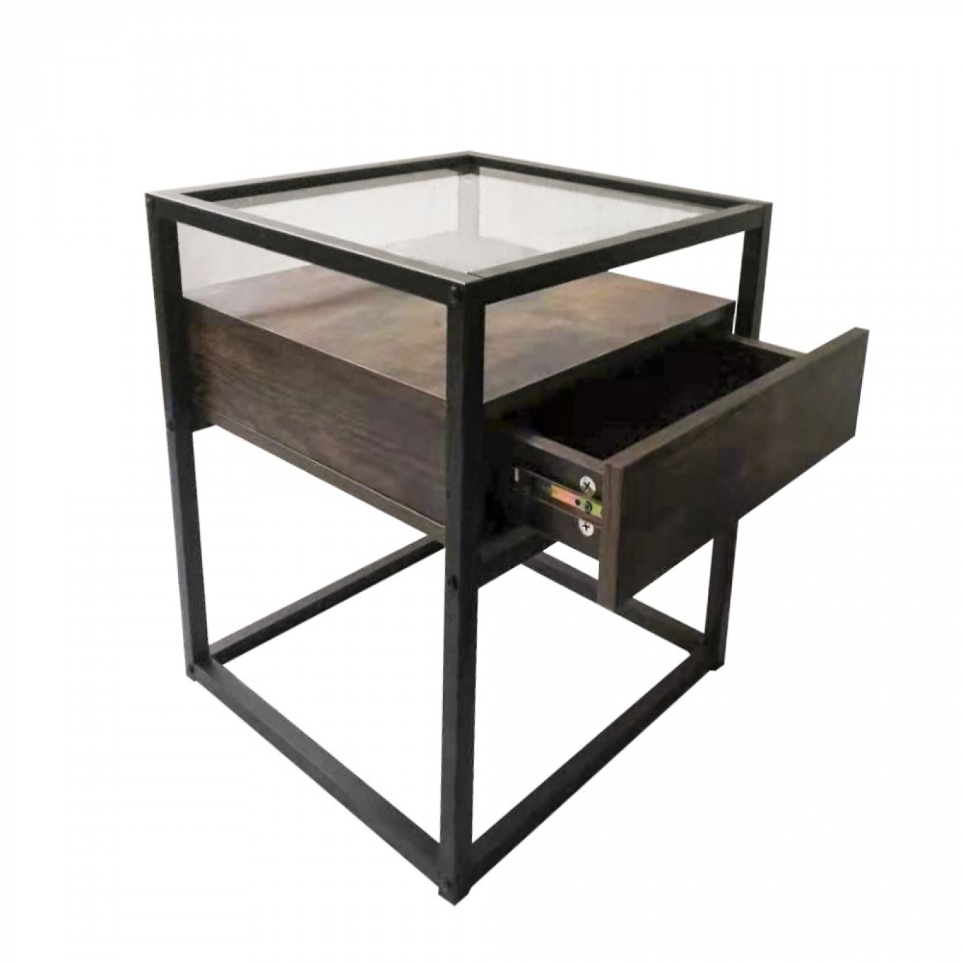 Wandschrank Robustes Metall, Holz, Industriedesign, offenes Bücherregal, 137 cm hoch, schwarz - VDD World DE Wandschrank Robustes Metall, Holz, Industriedesign, offenes Bücherregal, 137 cm hoch, schwarz - VDD World DE