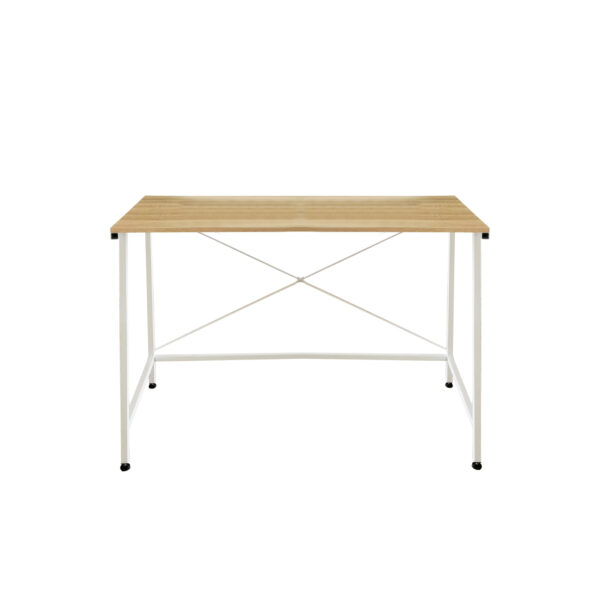 Industrieschreibtisch WHITE BLANK Platte 110 cm x 50 cm x 75 cm - VDD World DE