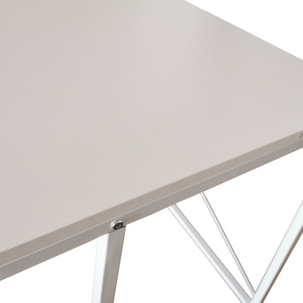   Schreibtisch Stoer – Laptoptisch – Computertisch – industriell – weiß