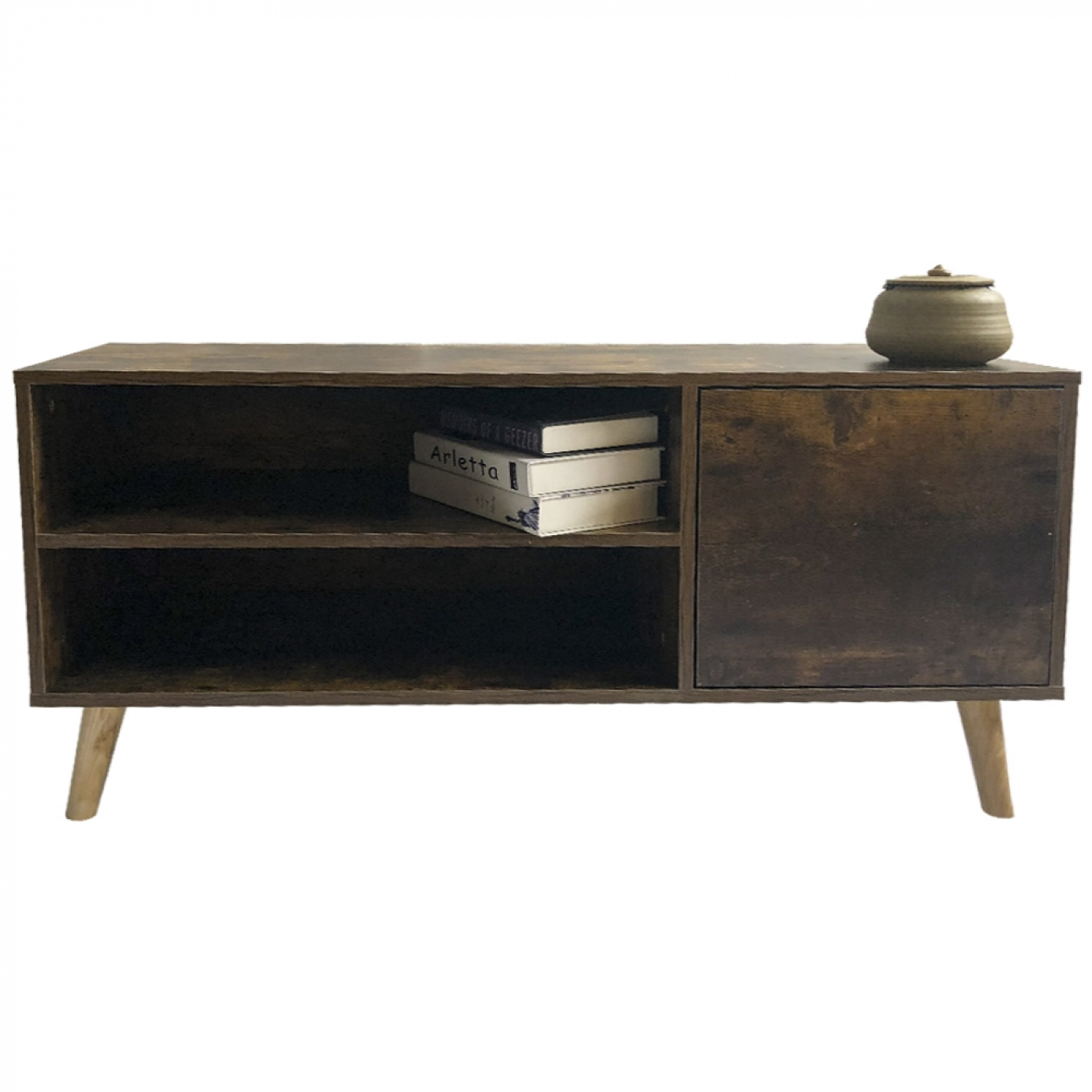 TV-Schrank Schrank Robustes Sideboard Industriedesign 140 cm breit