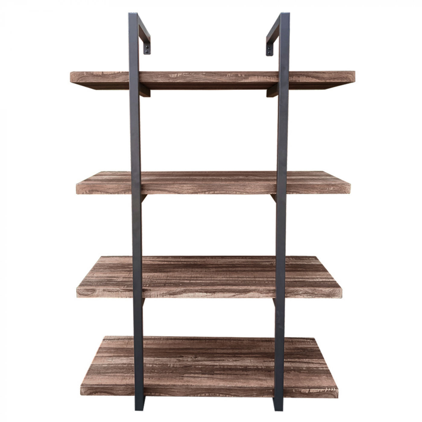 Wandregal Leiter Tough - Wandregal Bücherregal - Wandschrank - Industriell - 4 Lagerregale