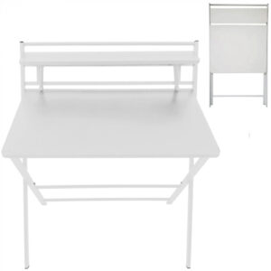 Schreibtisch Laptoptisch klappbar Tough - industriell modern - platzsparend - weiß
