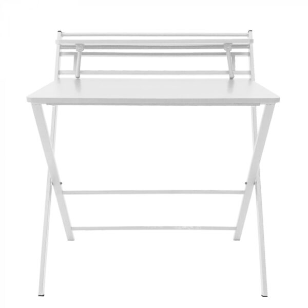   Schreibtisch Laptoptisch klappbar Tough – industriell modern – platzsparend – weiß