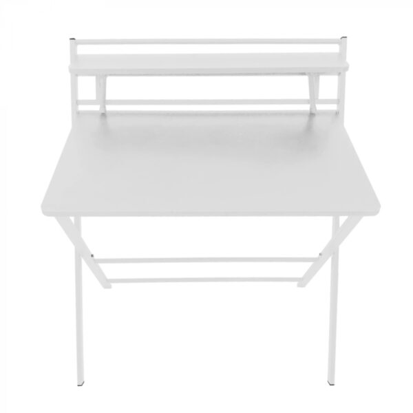   Schreibtisch Laptoptisch klappbar Tough – industriell modern – platzsparend – weiß