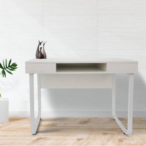 Schreibtisch Computertisch Tough - Beistelltisch - industrielles modernes Design - Metall Holz i - VDD World DE