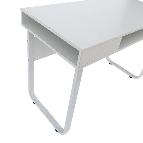 Schreibtisch Computertisch Tough - Beistelltisch - industrielles modernes Design - Metall Holz i - VDD World DE