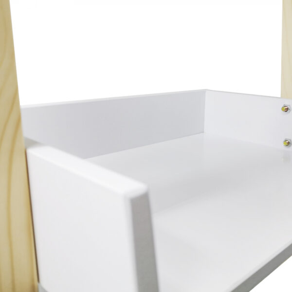 Wandschrank Wandregal Leiter Pukkie Kinderzimmer Kinderzimmer 152 cm hoch - VDD World DE
