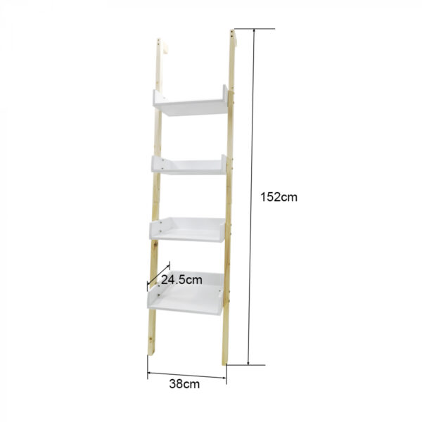 Wandschrank Wandregal Leiter Pukkie Kinderzimmer Kinderzimmer 152 cm hoch - VDD World DE