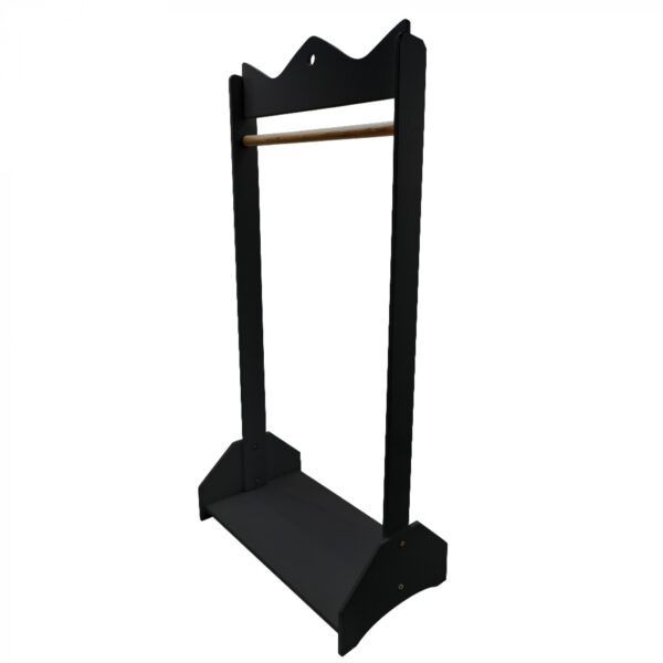   Kleiderständer Pukkie – Kindergarderobe Krone Design – Kinderzimmer Kinderzimmer – Schwarz