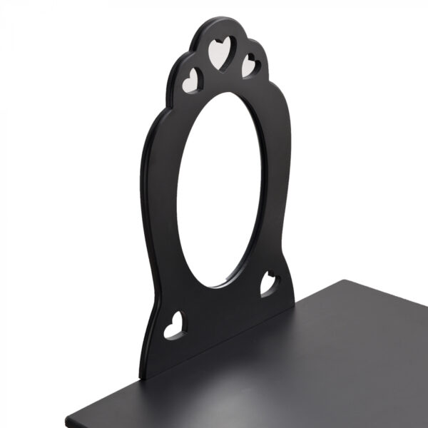   Schminktisch Herz Design – Schminktisch Kinderzimmer Mädchen mit Hocker schminken