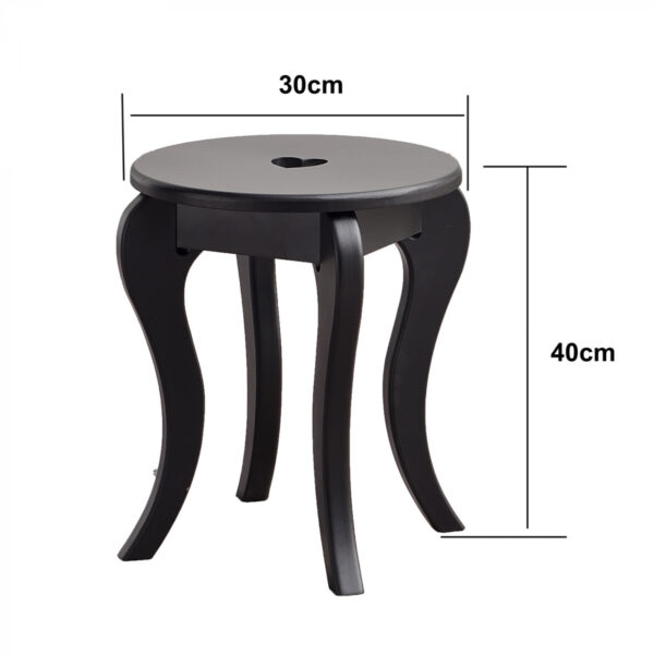   Schminktisch Herz Design – Schminktisch Kinderzimmer Mädchen mit Hocker schminken