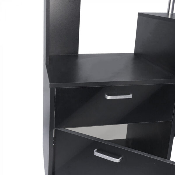   Schreibtisch Computertisch Computertisch 140 cm breit mit Kommode und viel Stauraum