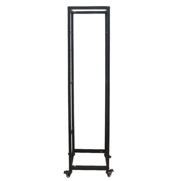 Brennholz Brennholzregal fahrbar - Holz lagern - 40 cm x 160 cm hoch - VDD World DE