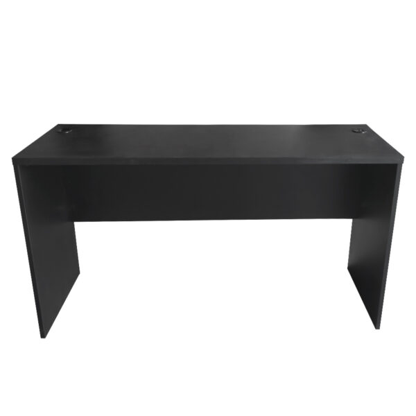   Schreibtisch – Computermöbel – 140 cm breit und 50 cm tief – Schwarz