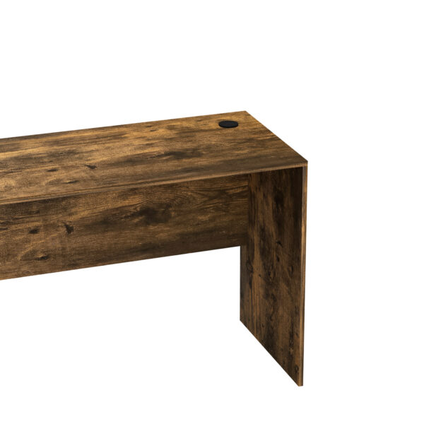 Schreibtisch – Laptoptisch – 140 cm breit und 50 cm tief – Walnuss - VDD World DE