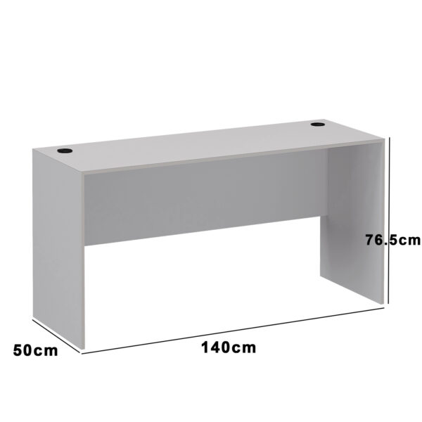 Schreibtisch - Laptoptisch - 140 cm breit und 50 cm tief - VDD World DE