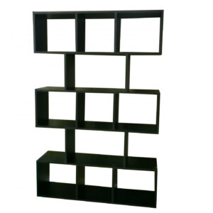 Regal Bücherregal offenes Design - Raumteiler - schwarz