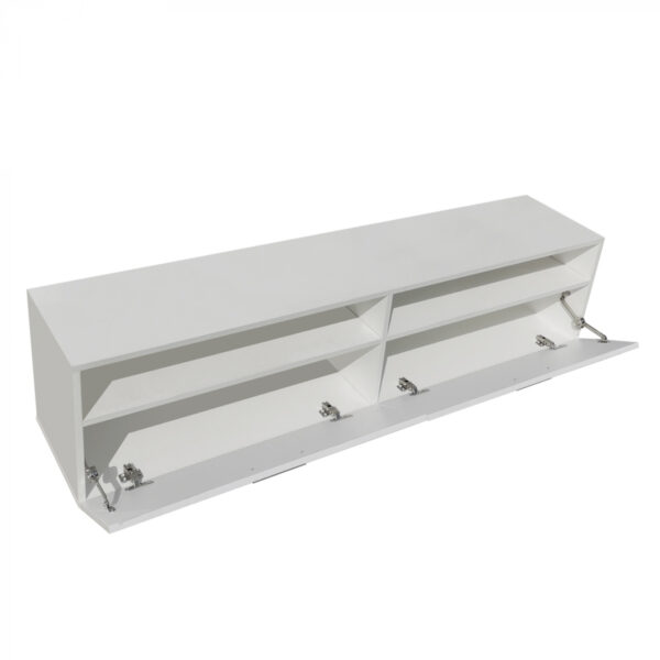   TV-Schrank Schrank – Fernseh-Sideboard – 160 cm breit – weiß