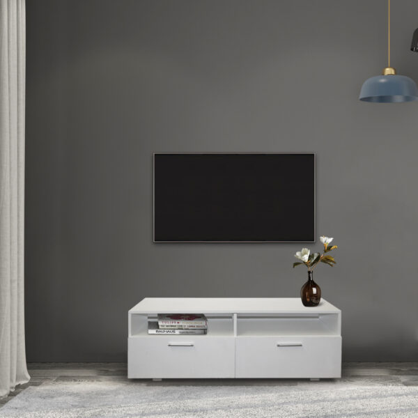 TV-Schrank weiß 120 cm breit - VDD World DE