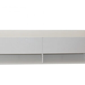 Hängender schwimmender TV-Schrank Wander - Fernseh-Sideboard - 100 cm breit - weiß