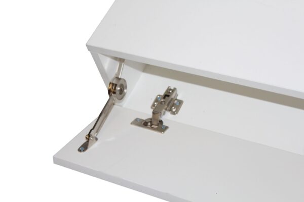   TV-Schrank TV-Sideboard Wander hängen 140 cm breiter Körper weiß vorne Hochglanz weiß