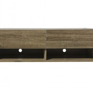 Schwebender TV-Schrank Wander - TV-Sideboard hängend - 100 cm breit - dunkelbraun
