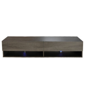 TV-Schrank Sideboard Wander - schwebender TV-Schrank - 140 cm breit - braungrau
