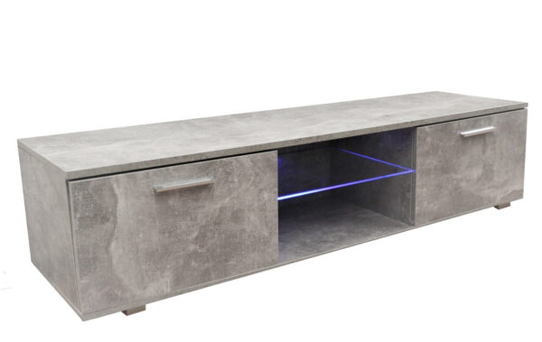   TV-Schrank TV-Schrank Tenus inkl. LED industriell grau Beton Design